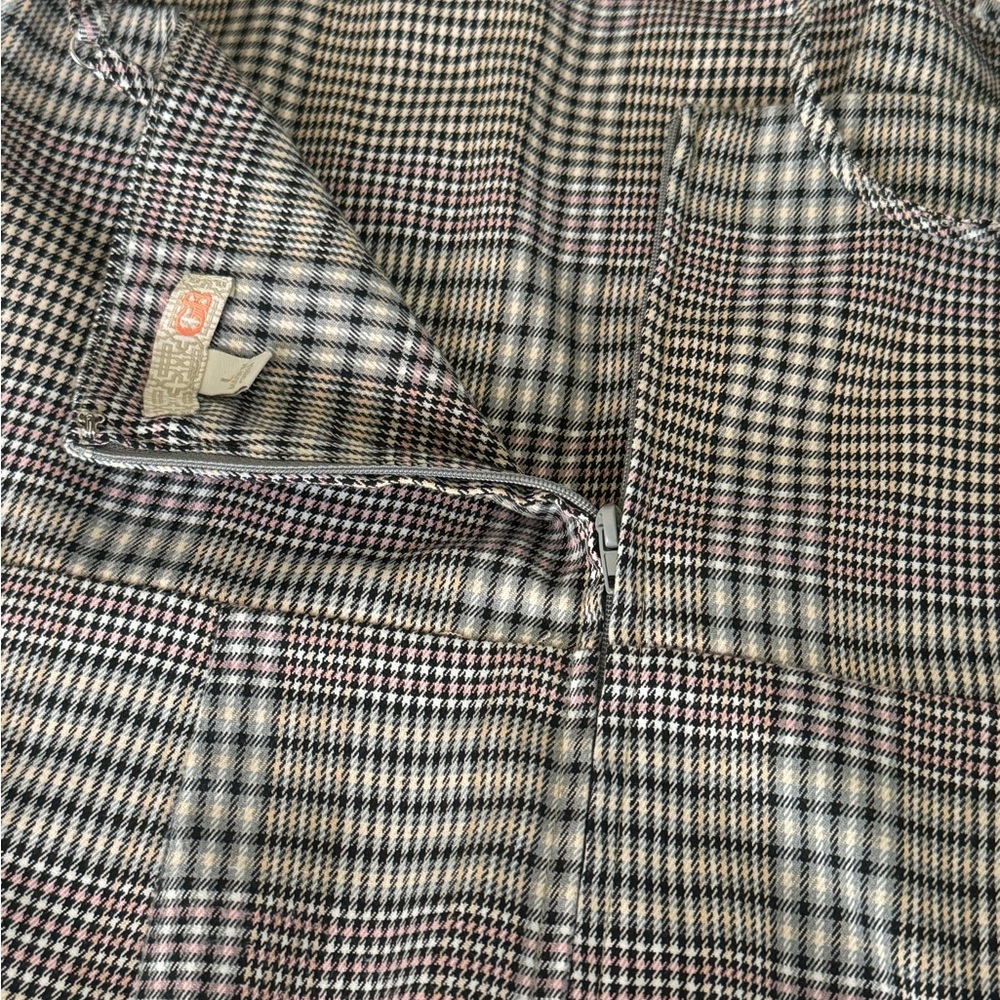 Plaid GB dress